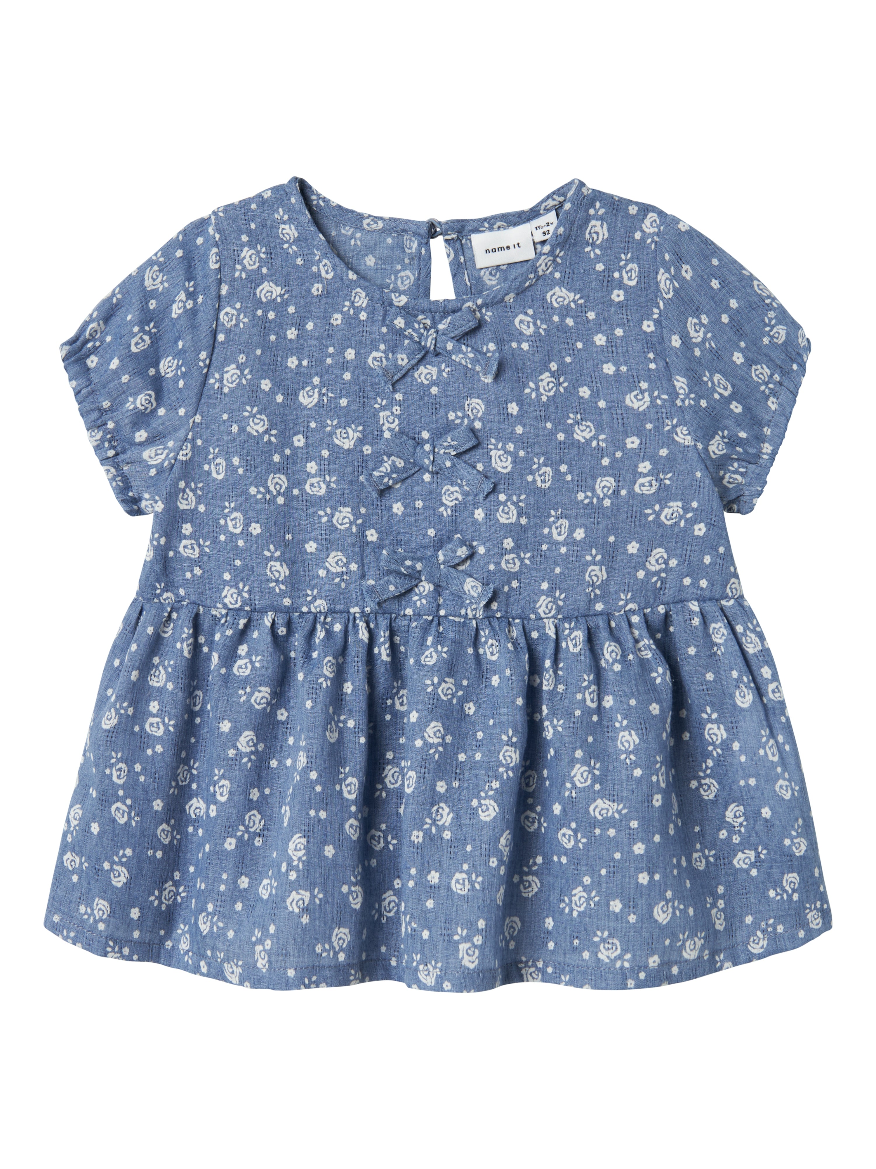 Name It Hagy Top Bleached Denim 92 Cm