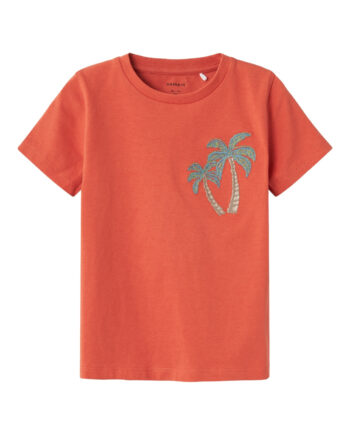 Name It Hakan  -shirt Burnt Sienna 80 Cm