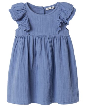 Name It Hakki Dress Bleached Denim 92 Cm