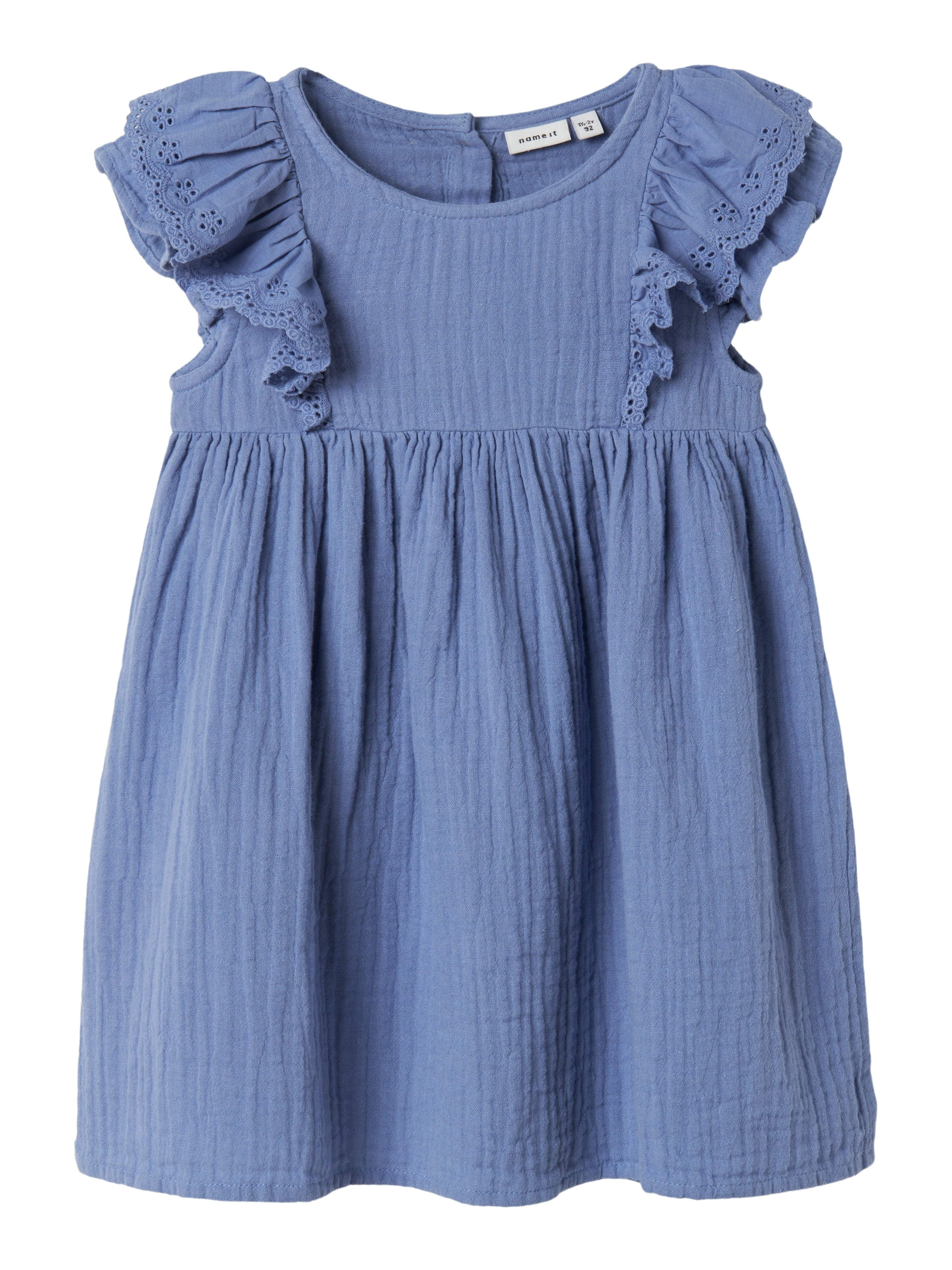 Name It Hakki Dress Bleached Denim 92 Cm