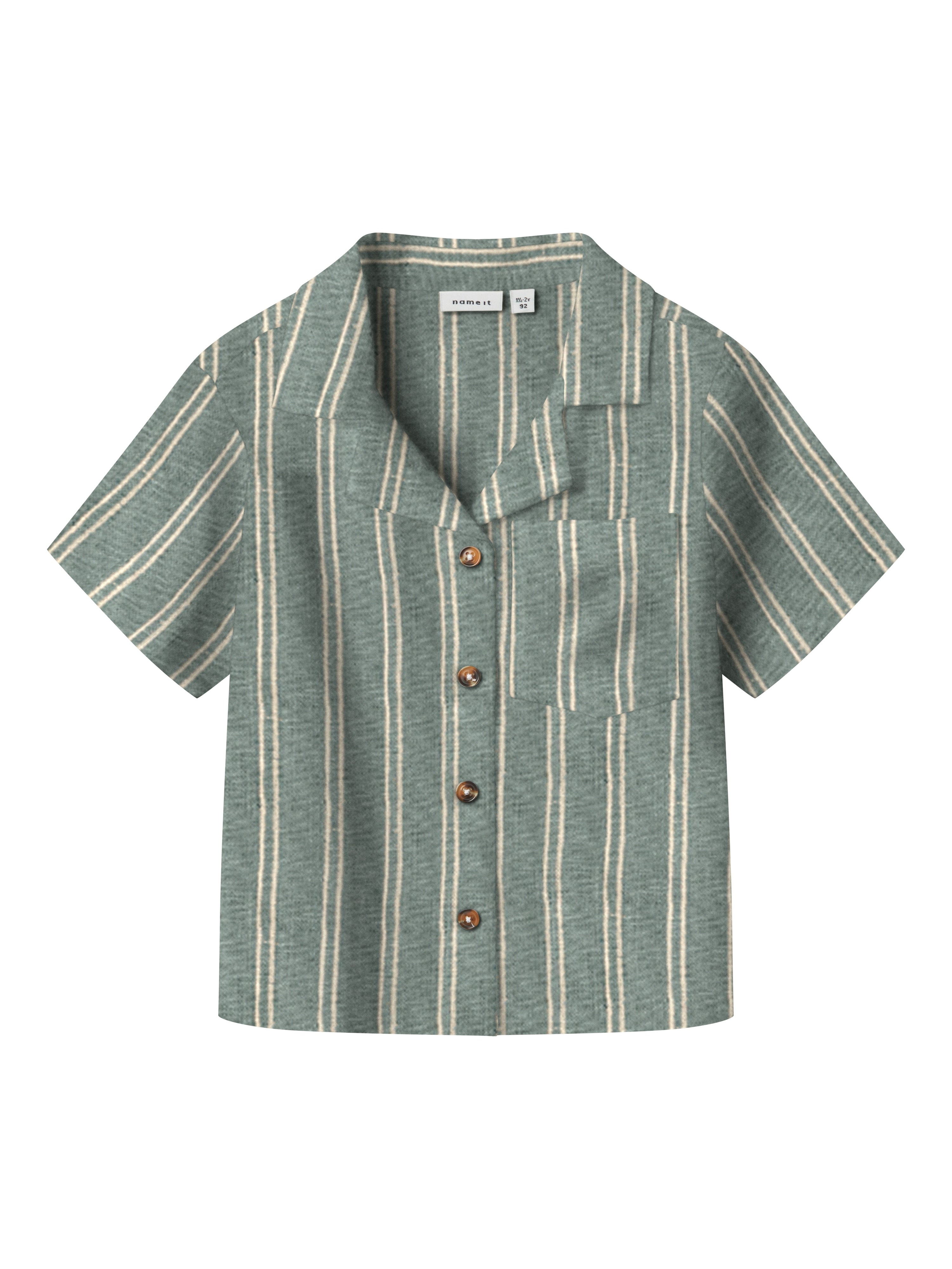 Name It Halom Shirt Slate Gray 92 Cm