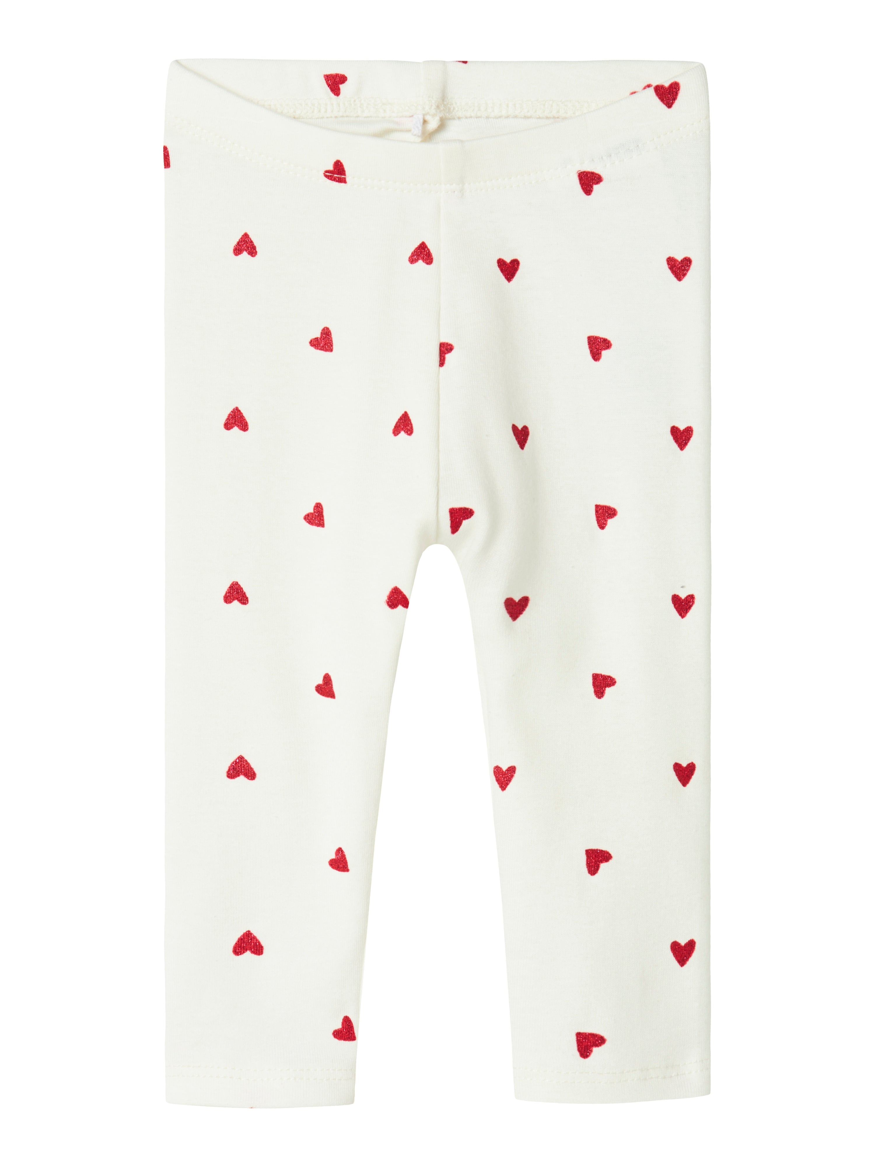 Name It Heart Leggings Cloud Dancer 50 Cm