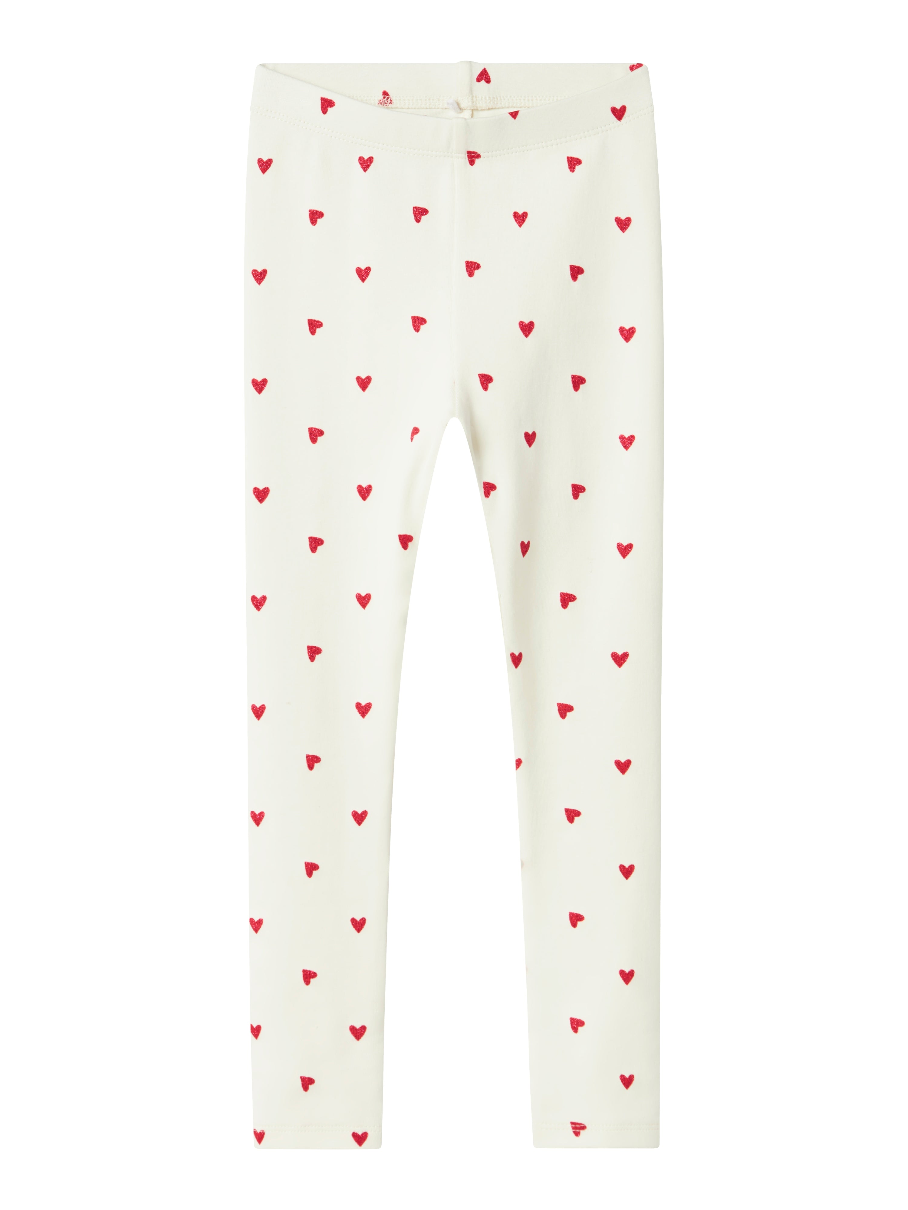 Name It Heart Leggings Cloud Dancer 92 Cm