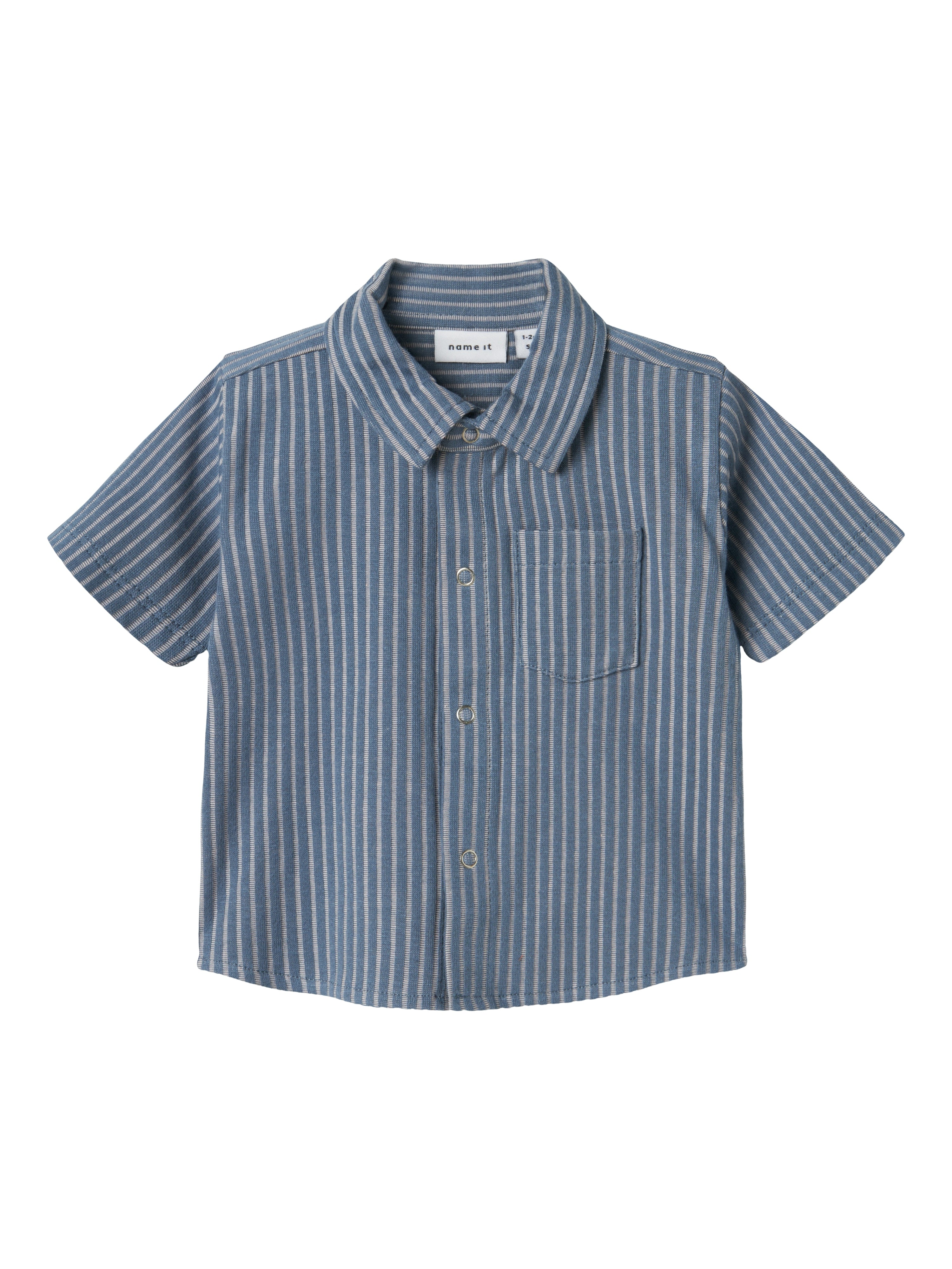 Name It Helmar Shirt Blue Mirage 50 Cm