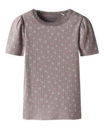 Name It Hoise Ss Slim Top Purple Dove 92 Cm