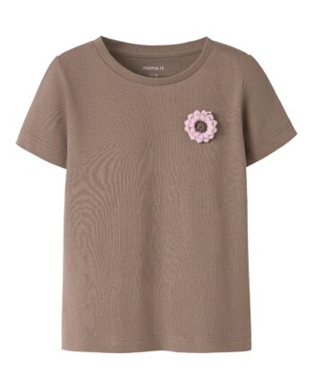 Name It Humaria Ss Top Brown Lentil 92 Cm