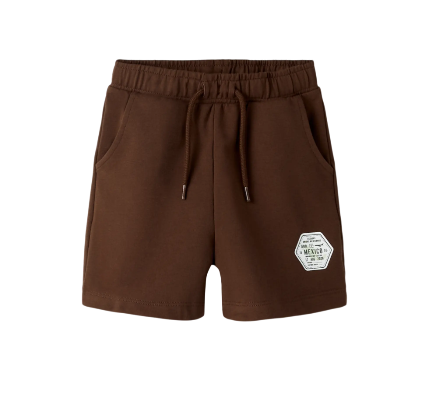 Name It Hurri Sweat Shorts Chestnut 92 Cm