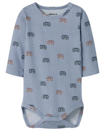 Name It Jamie Ls Body Blue Fog 50 Cm