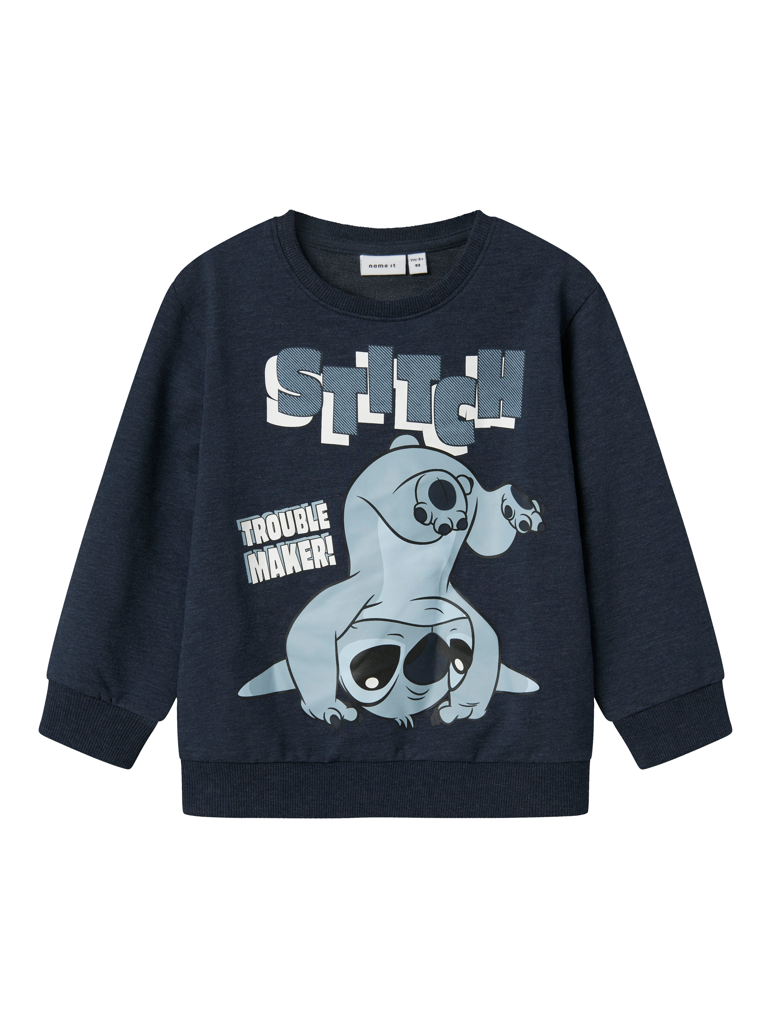 Name It Jasp Stitch Sweat Shirt Navy Blazer 92 Cm
