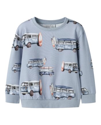 Name It Jaxon Sweat Shirt Blue Fog 92 Cm