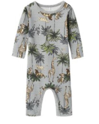 Name It Jebb Løvernes Konge Dragt Grey Melange 50 Cm