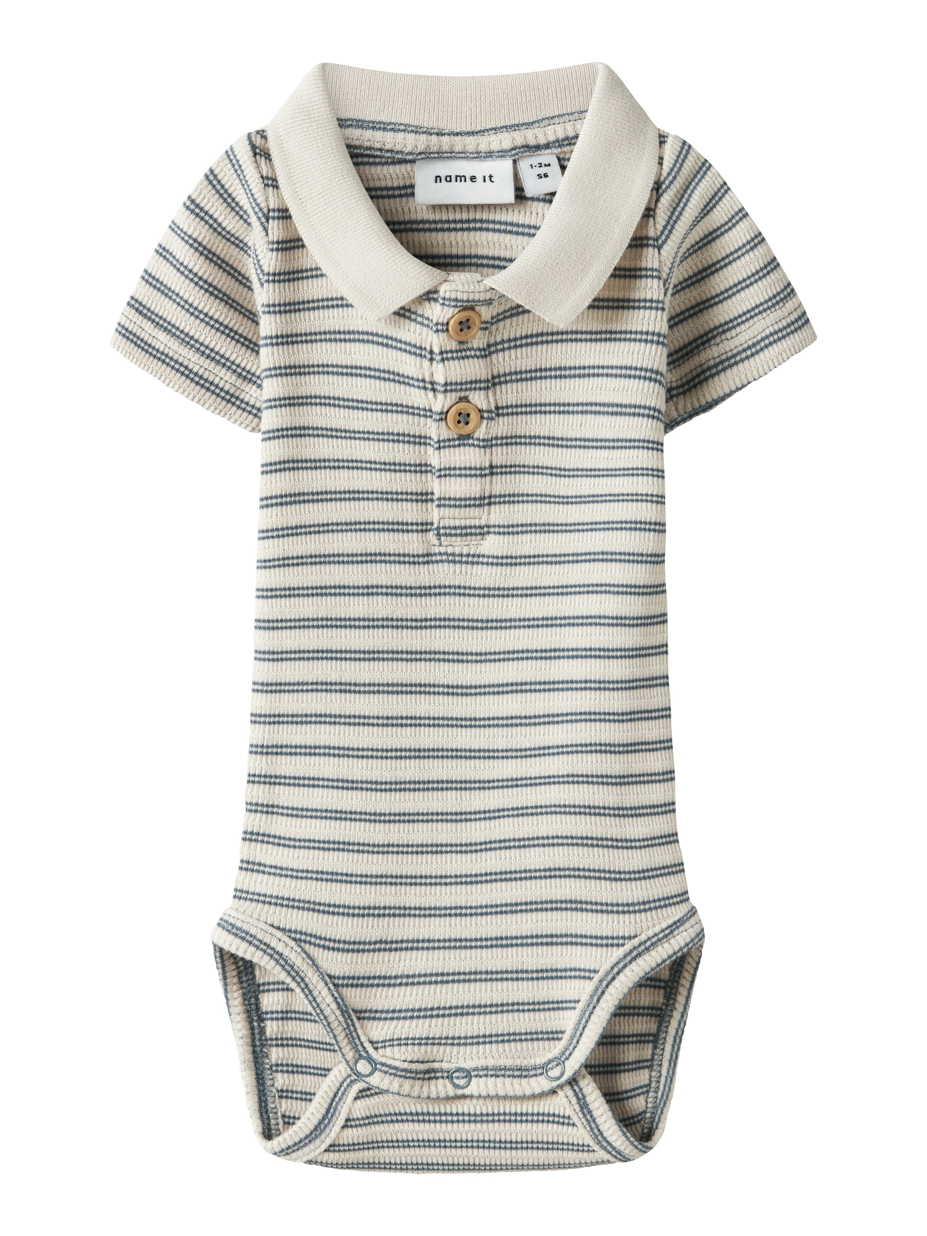 Name It Jerimiah Ss Polo Body Blue Mirage 50 Cm