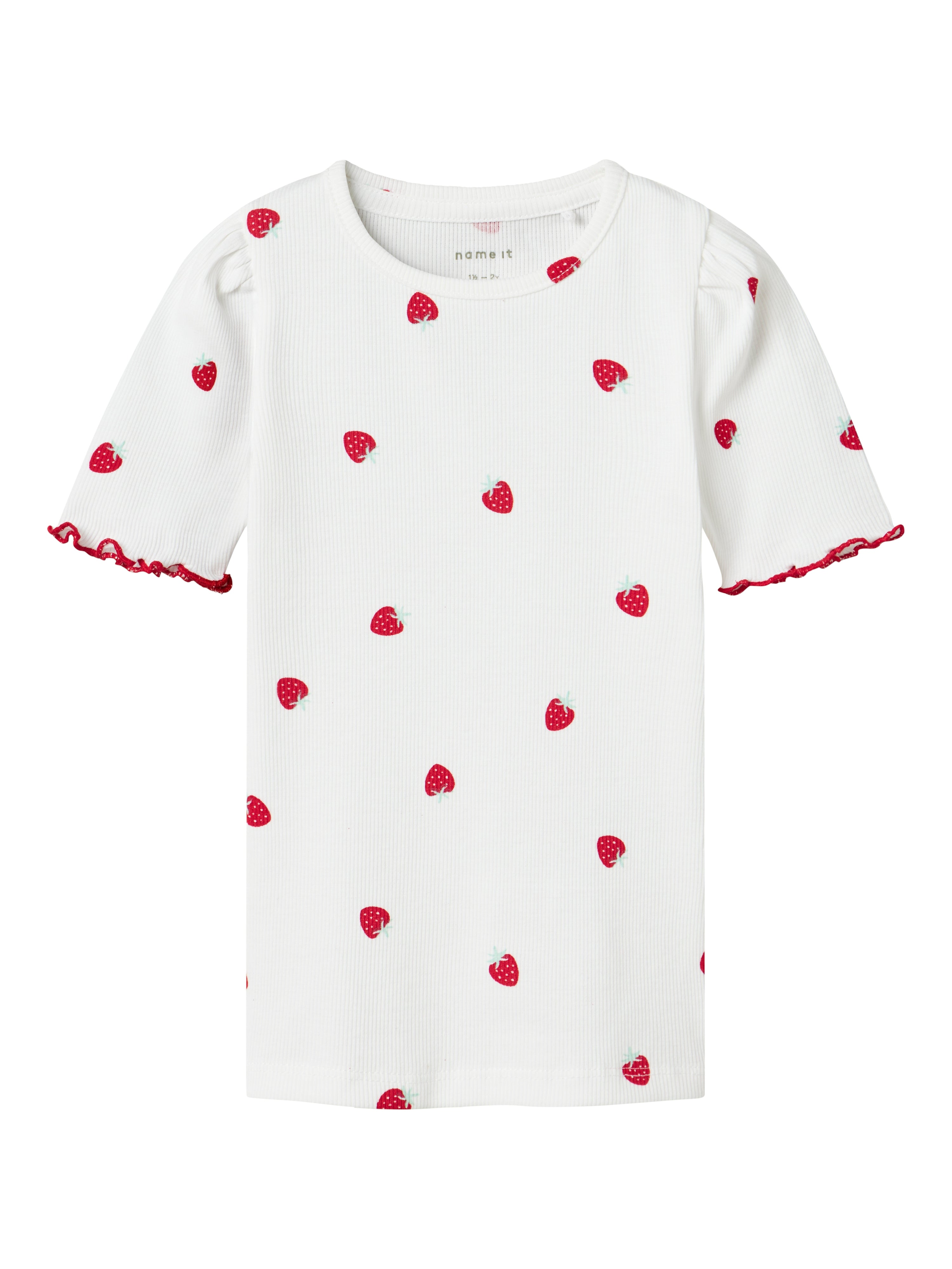 Name It Jillie Ss Top Bright White 92 Cm