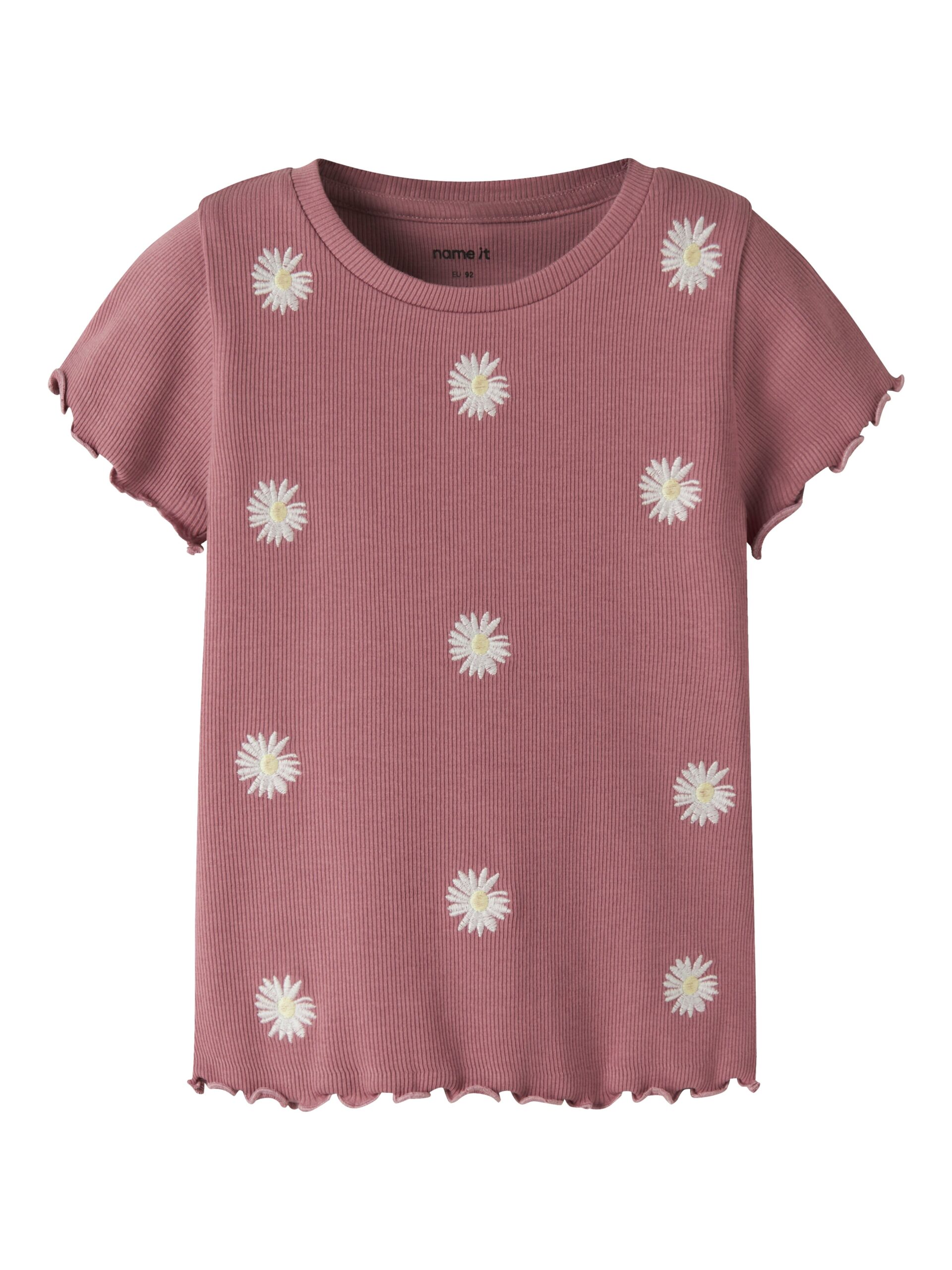 Name It Jolemo Ss Slim Top Mesa Rose 92 Cm