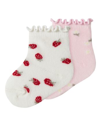 Name It Juberry   Pak Strømper Cloud Dancer Cradle Pink 50 56
