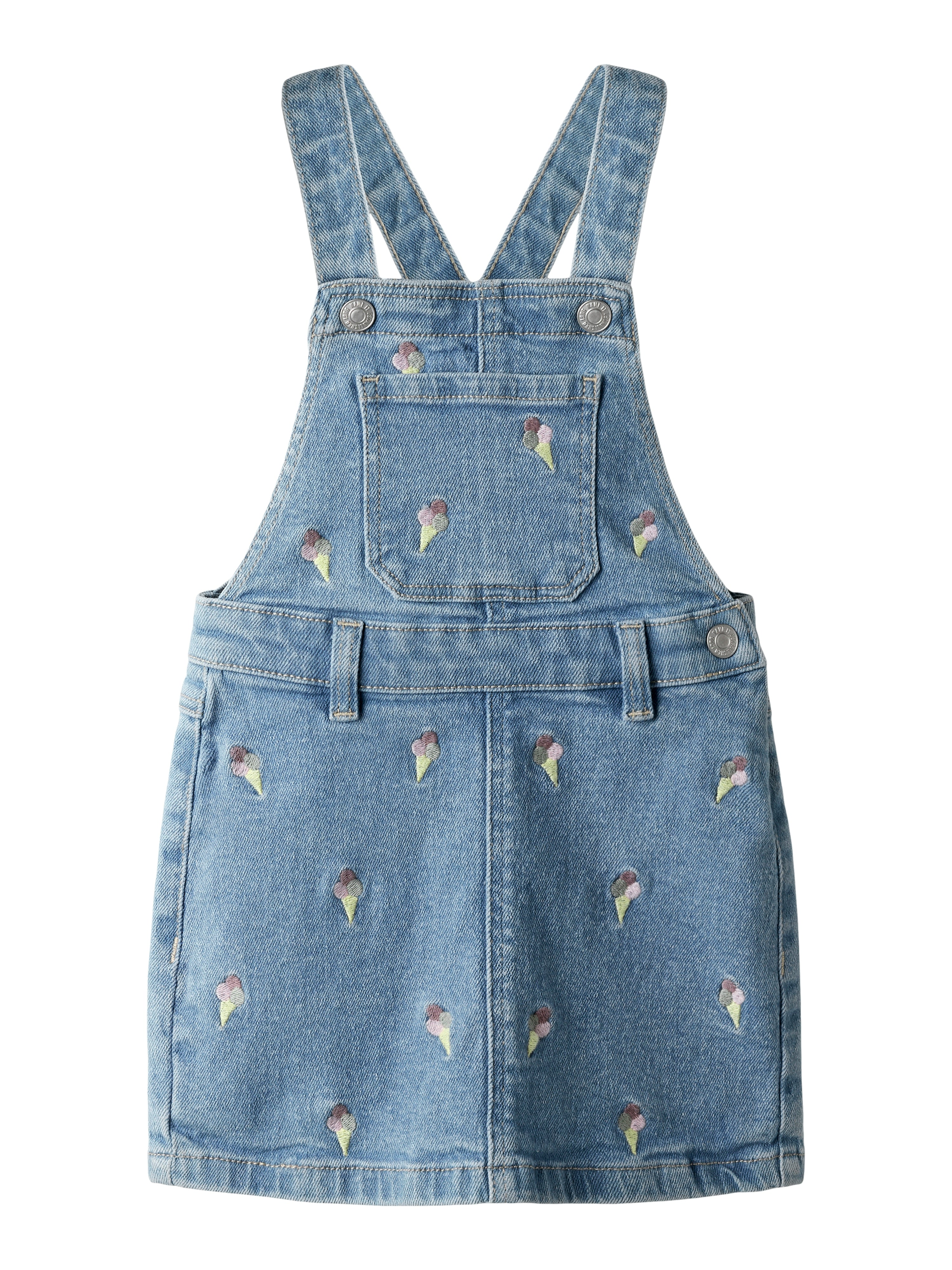 Name It Juliana Denim Spencer Dress  Light Blue Denim 92 Cm