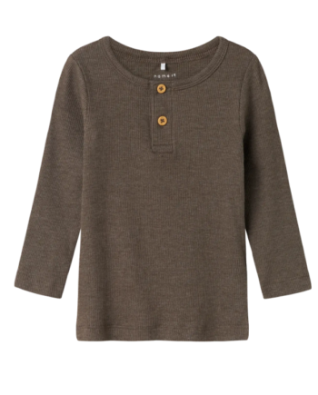 Name It Kab Ls Shirt Noos Bungee Cord Melange 86 Cm