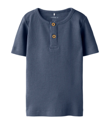 Name It Kab Ss Top Noos  Vintage Indigo Melange 92 Cm