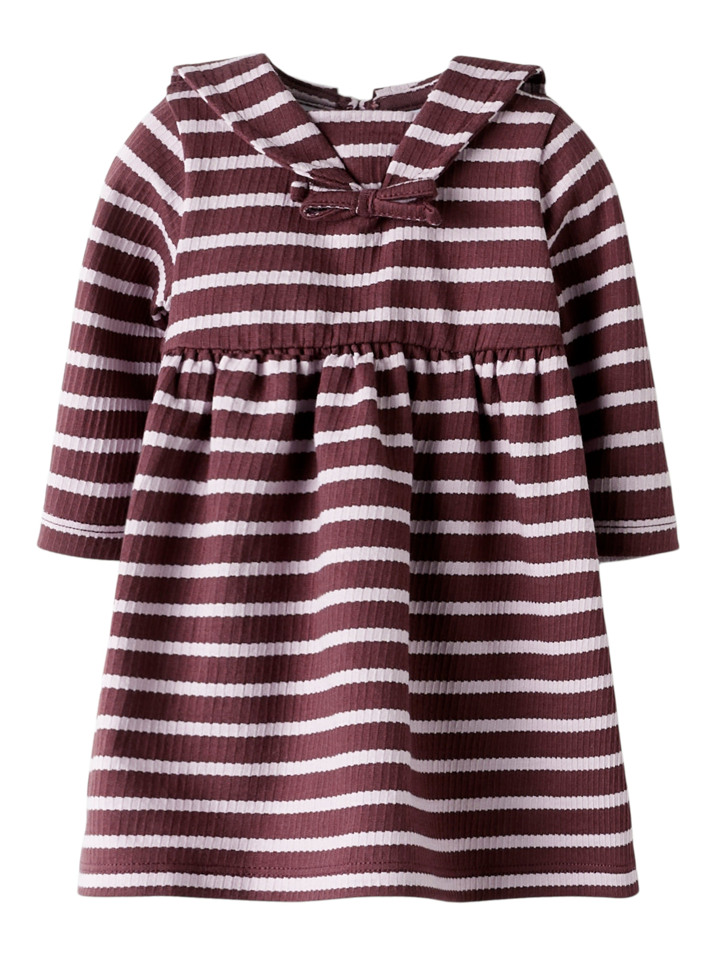 Name It Kattie Ls Dress Bleached Mauve Andorra 68 Cm