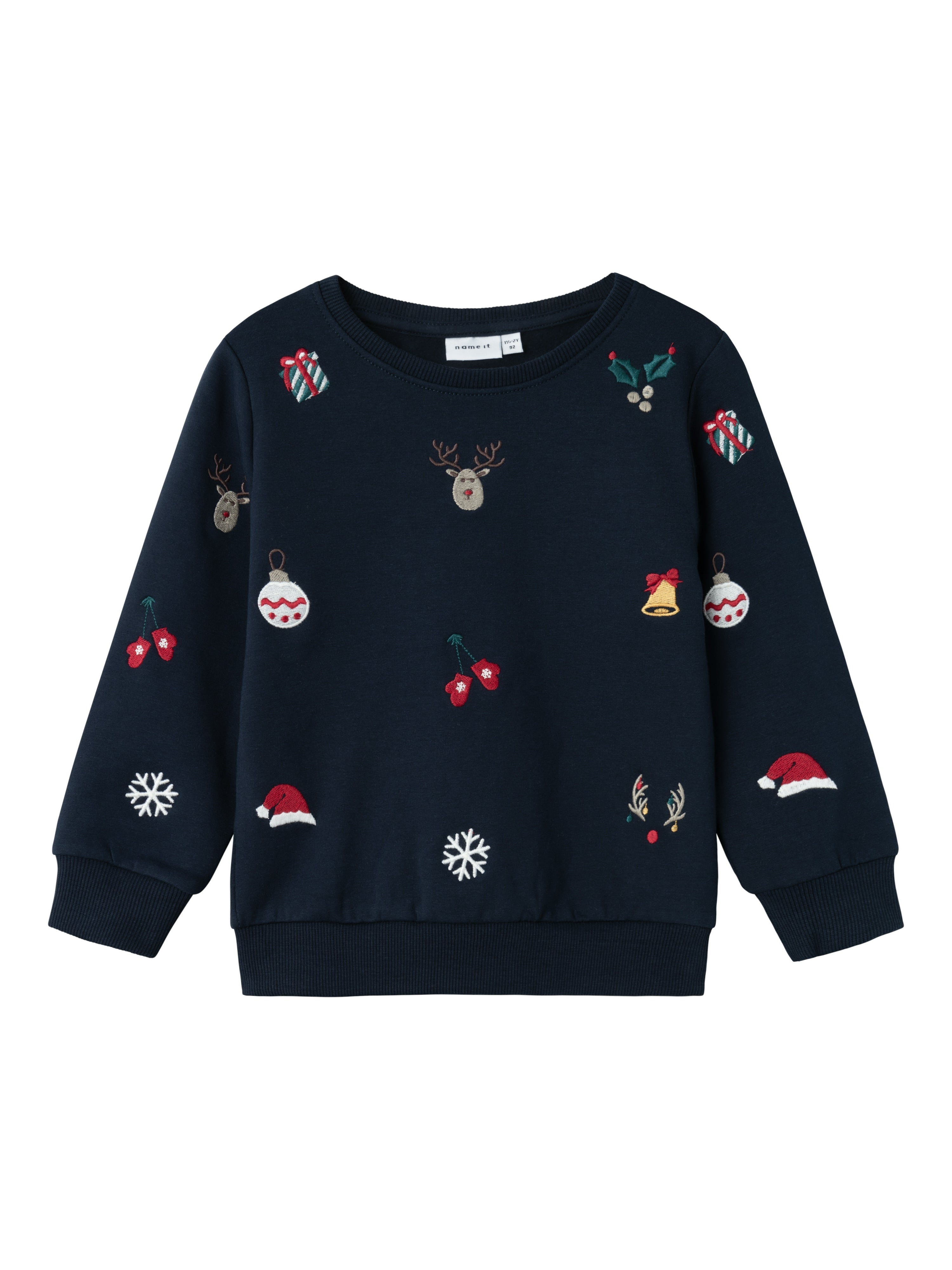 Name It Kringle Sweat Shirt Dark Sapphire 86 Cm