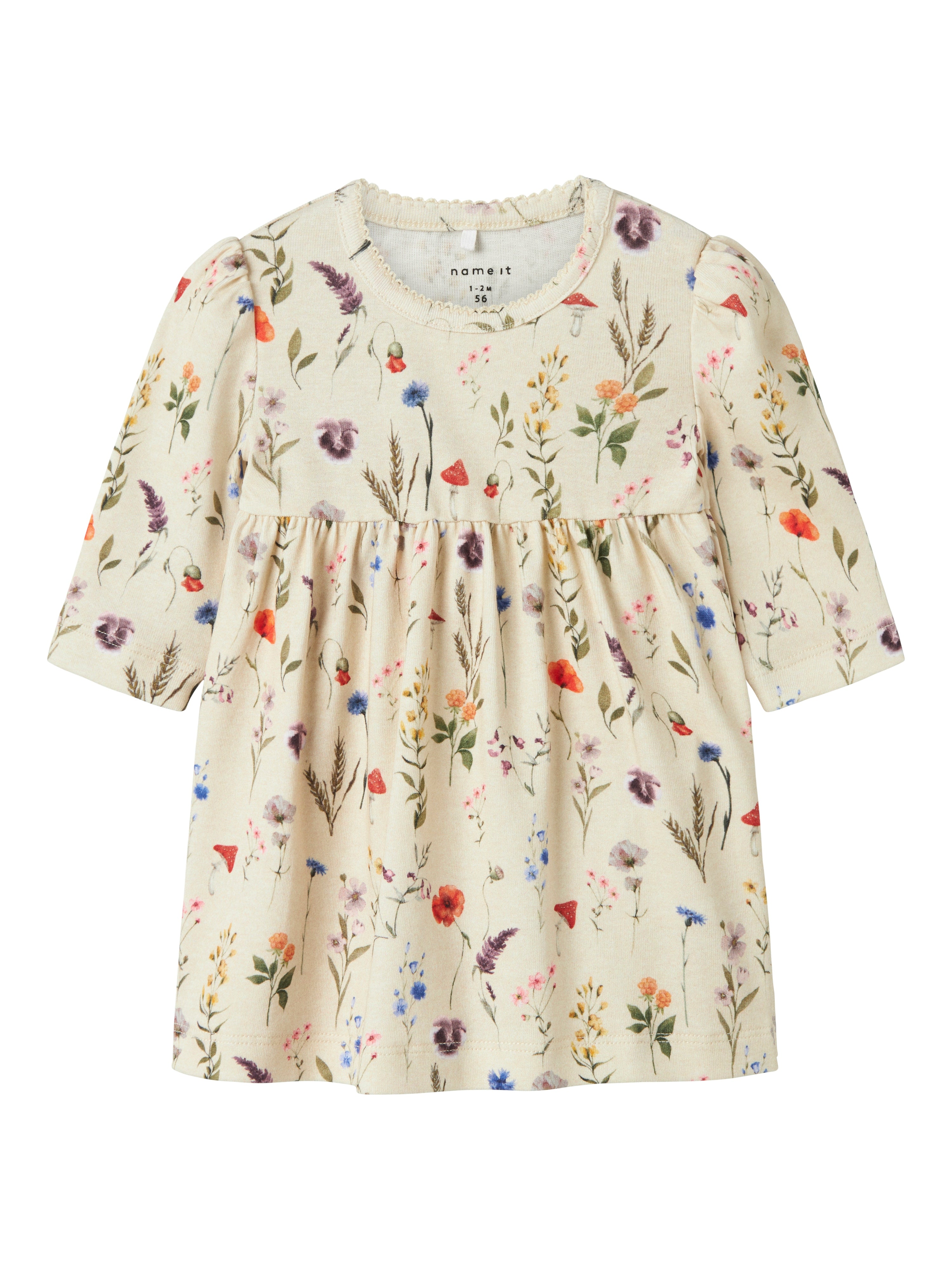 Name It Luxa Dress Peyote Melange 50 Cm
