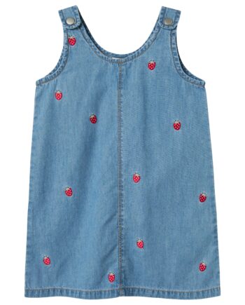Name It Lyda Denim Spencer Dress Medium Blue Denim 92 Cm