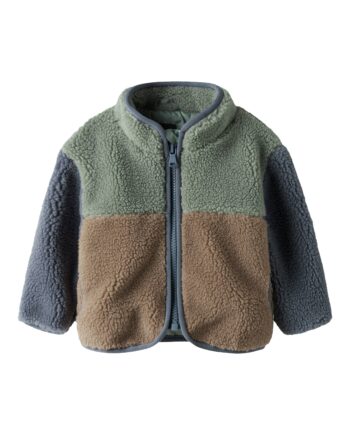 Name It Mimba Sherpa Jacket Chinois Green 68 Cm