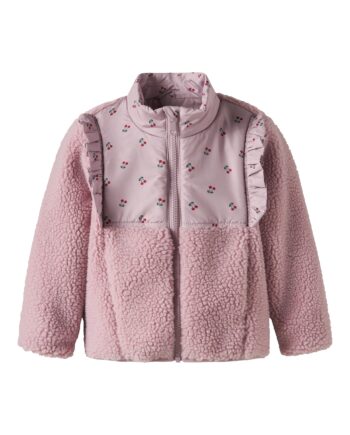 Name It Minna Teddy Jacket Keepsake Lilac 92 Cm