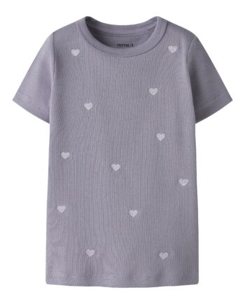 Name It Nakal Ss Slim Top Lavender Gray 92 Cm