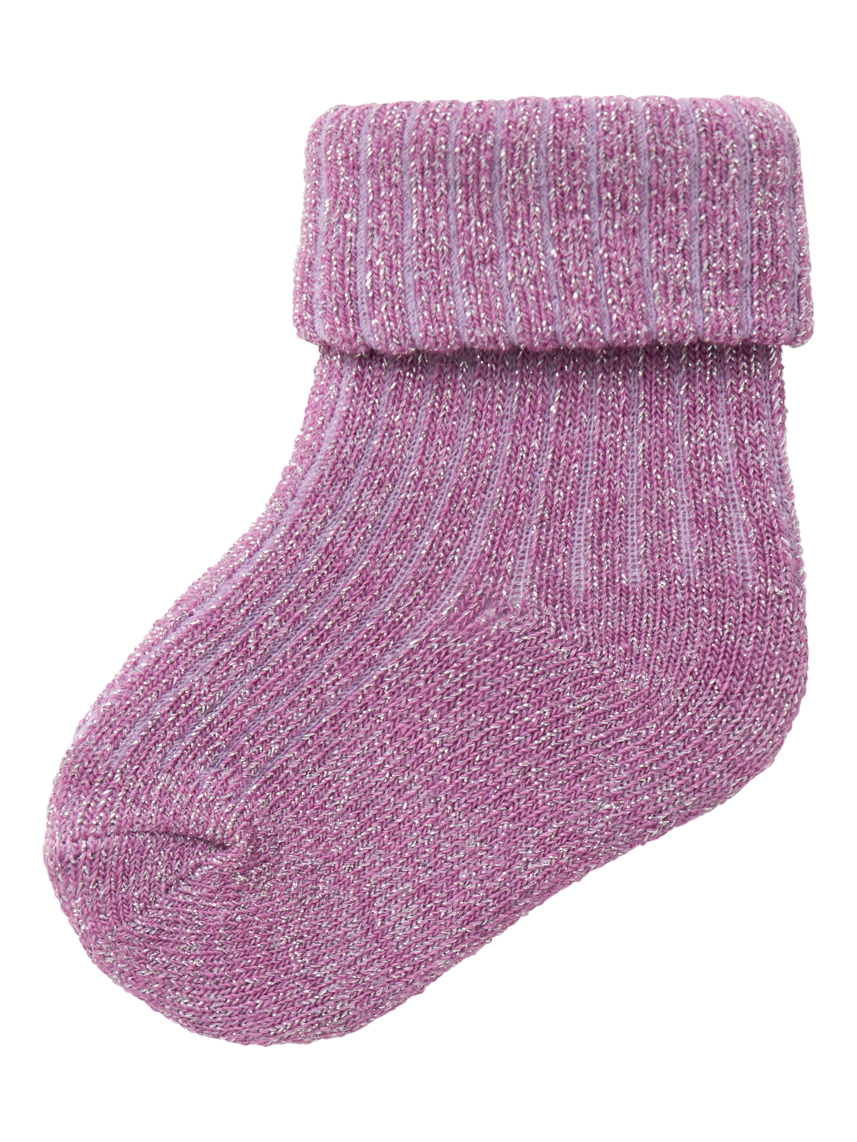 Name It Nobba Glitter Strømpe Mauve Orchid 50 56