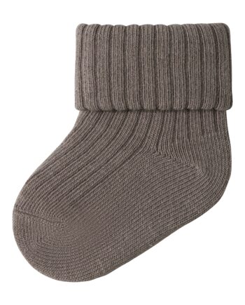 Name It Nobba Strømpe Brown Lentil 50 56