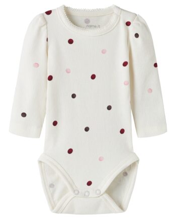 Name It Nutti Body Antique White Dot 50 Cm