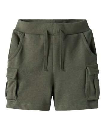 Name It Oli Sweat Shorts Dusty Olive 92 Cm