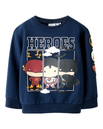 Name It Osmus Batman Sweat Shirt Navy Blazer 92 Cm