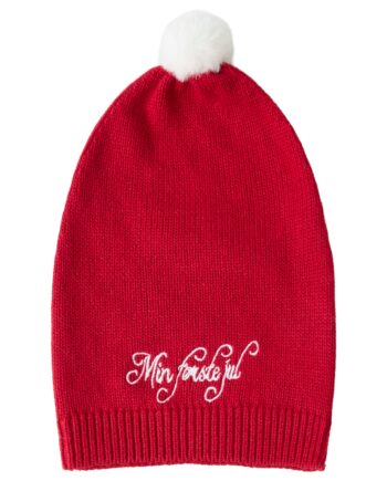 Name It Rixmasine Knit Hat Jester Red 34 39 Cm