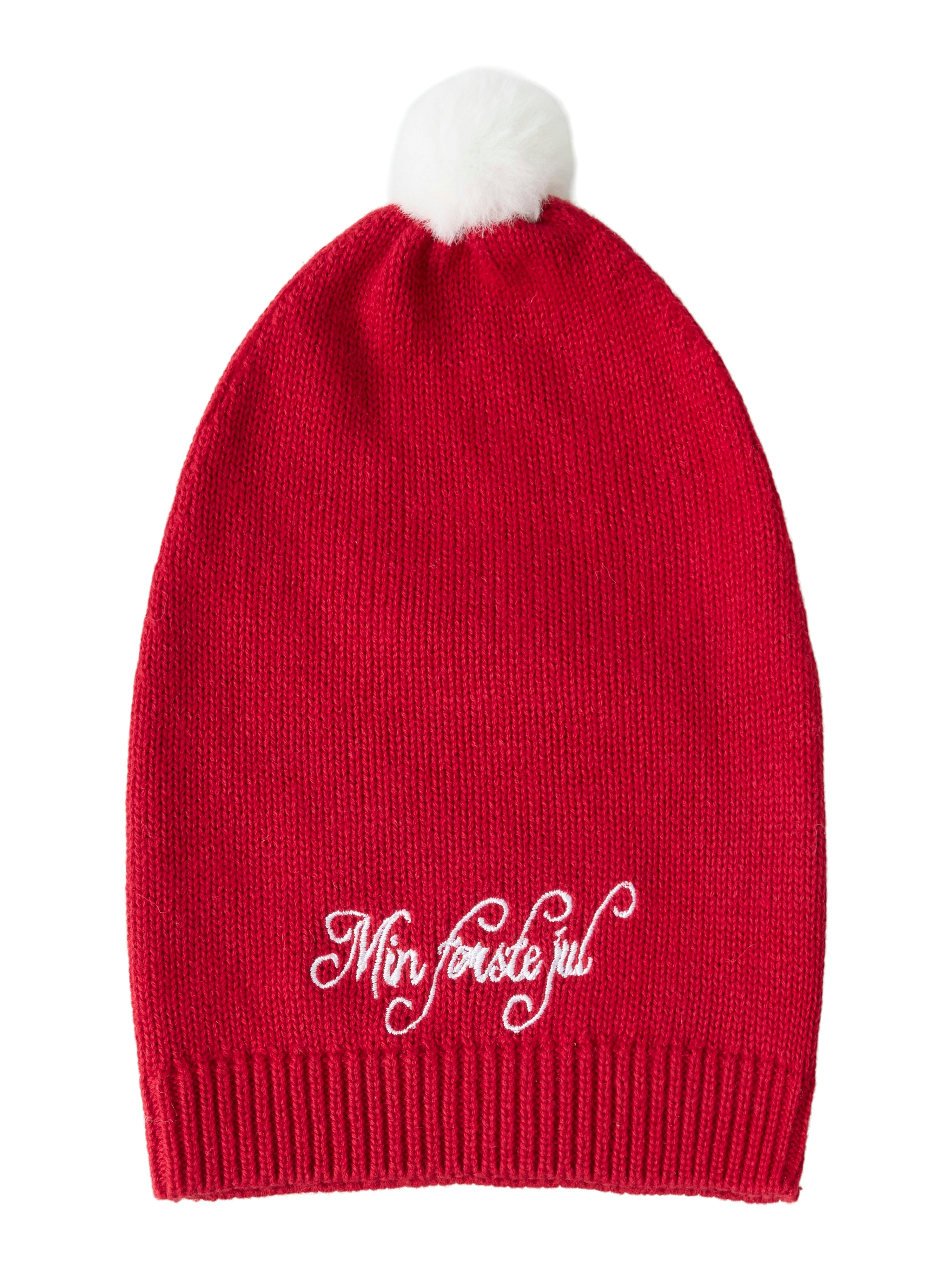 Name It Rixmasine Knit Hat Jester Red 34 39 Cm