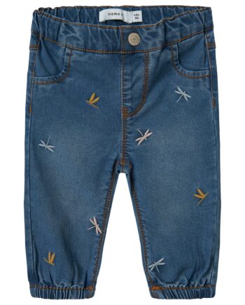 Name It Rose Shaped Jeans Medium Blue Denim 50 Cm
