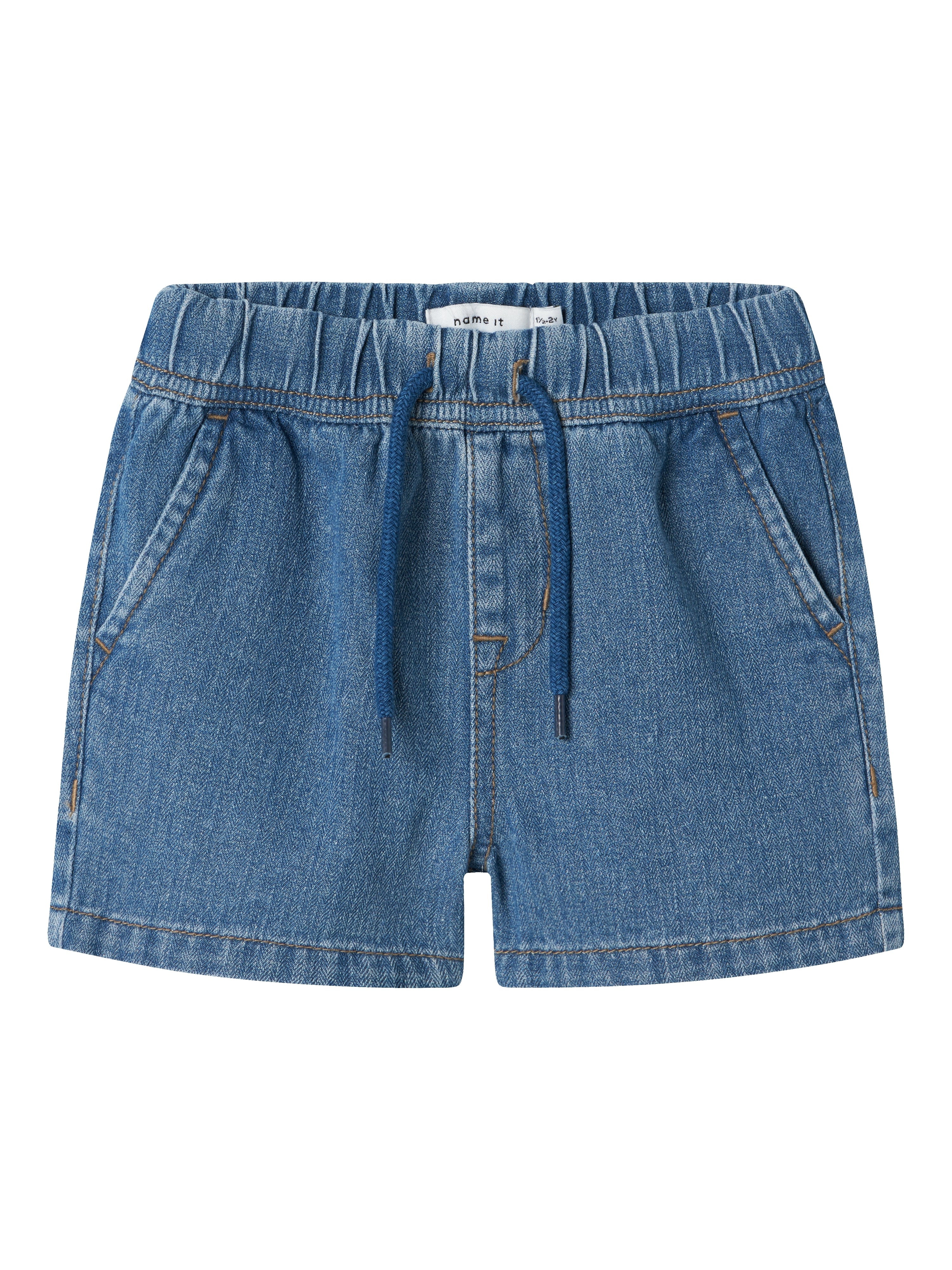 Name It Ryan Jog Denim Shorts Dark Blue Denim 92 Cm