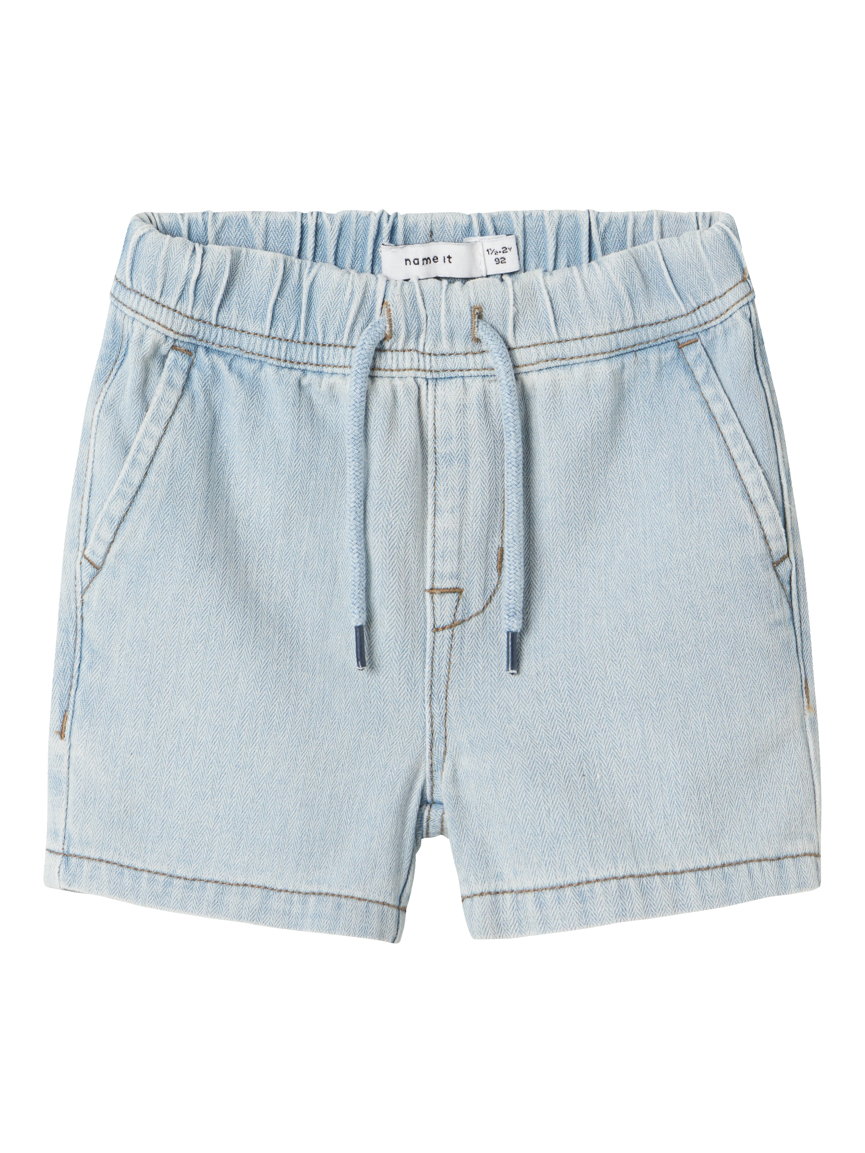 Name It Ryan Jog Denim Shorts Light Blue Denim 92 Cm
