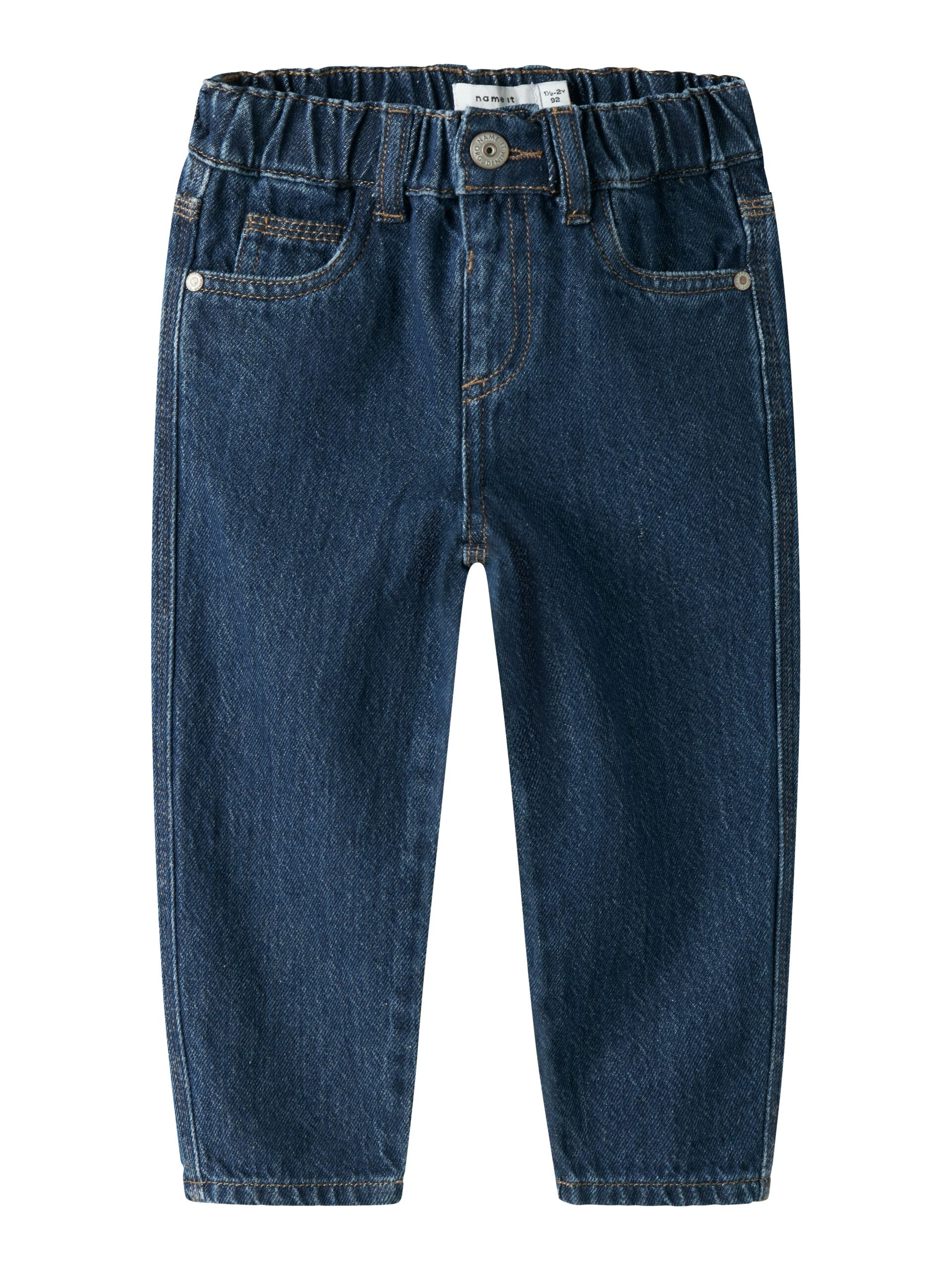 Name It Silas Tapered Jeans Dark Blue Denim 92 Cm
