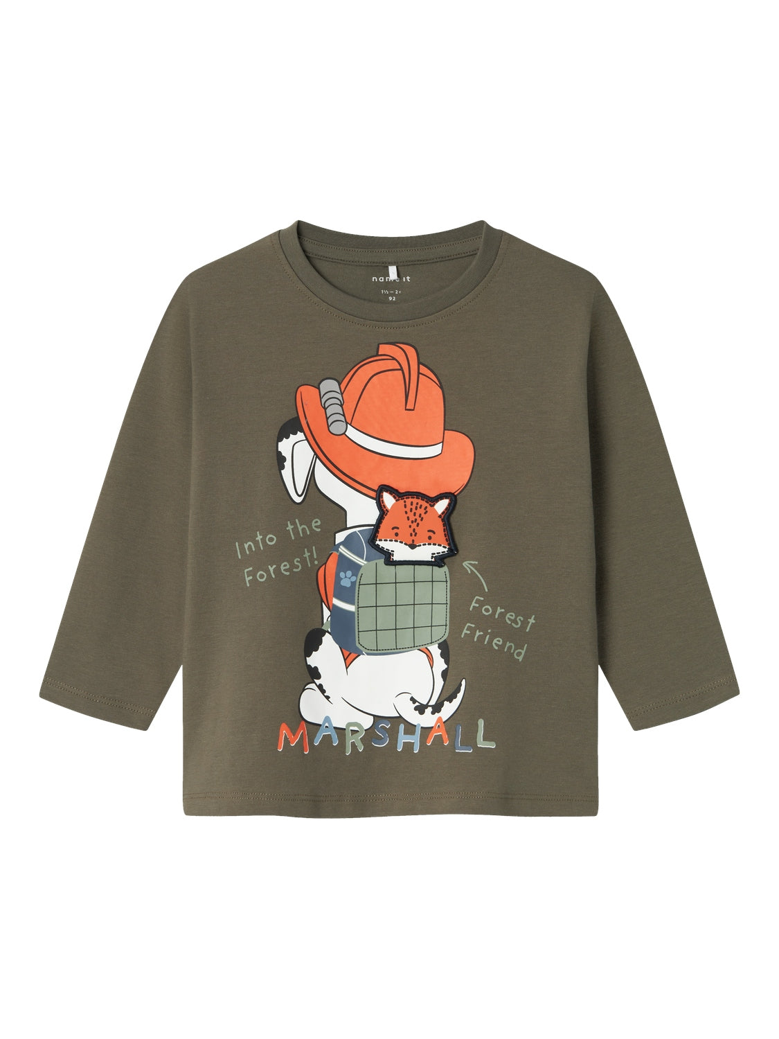 Name It Sino Paw Patrol Bluse Tea Leaf 86 Cm