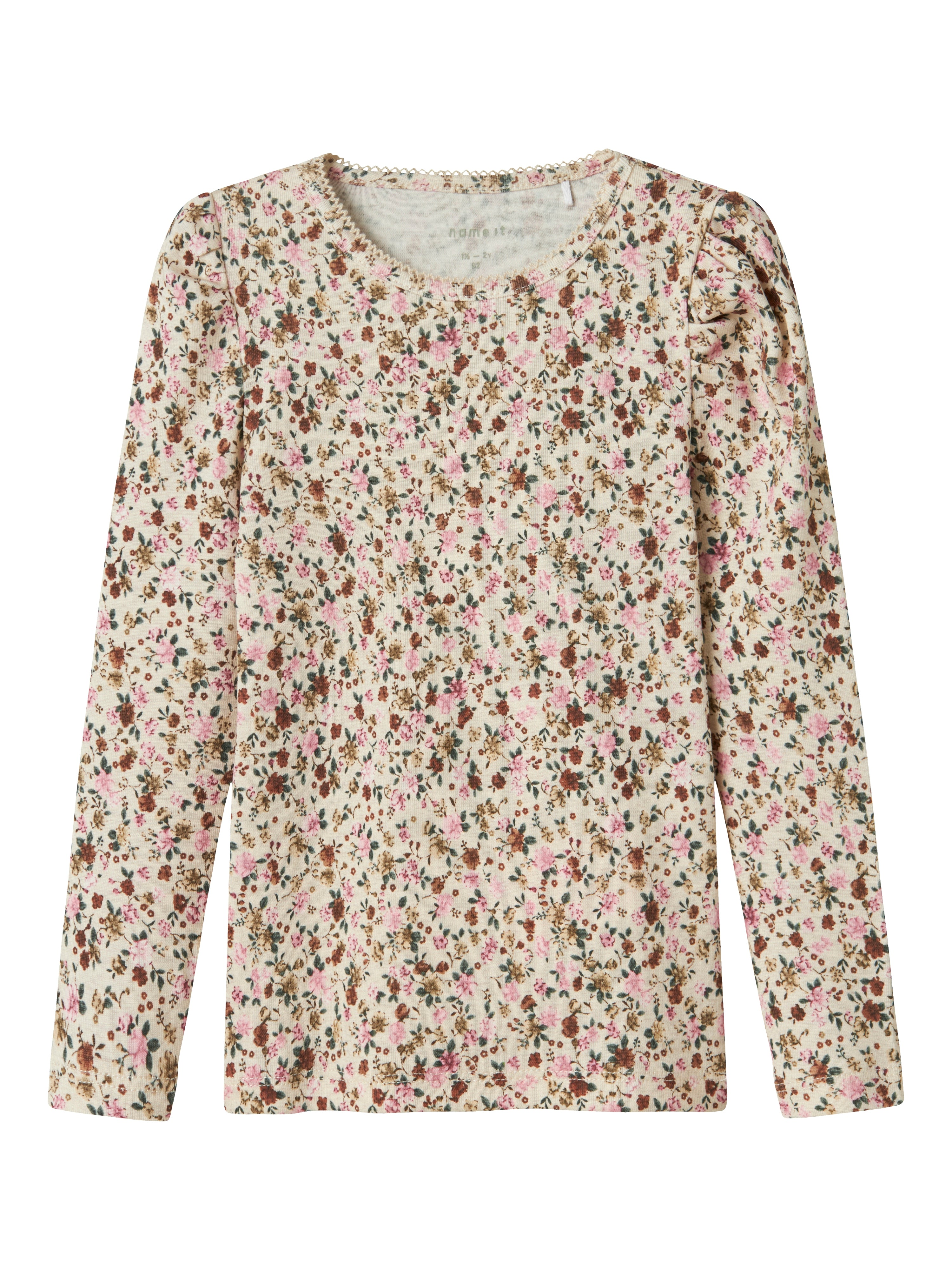 Name It Solla Slim Top Peyote Melange 86 Cm