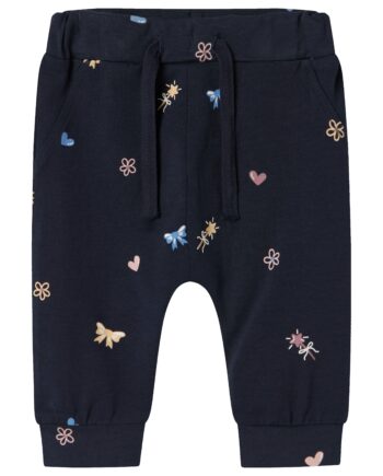 Name It Vandora Pants Navy Blazer Bow   Hearts 56 Cm