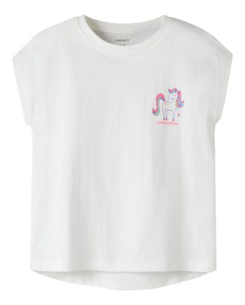 Name It Varutti Loose Top Bright White 92 Cm