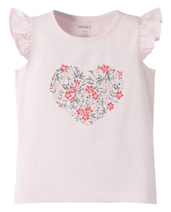 Name It Vayana Top Cradle Pink Red Flowers 92 Cm