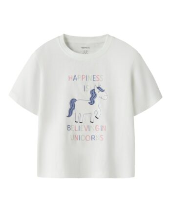 Name It Velda Ss Top Bright White 92 Cm