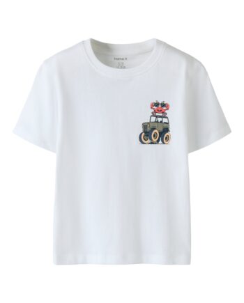Name It Velix Ss Top Bright White 92 Cm