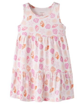 Name It Vigga Spencer Dress Carinaria Sea Shells 92 Cm