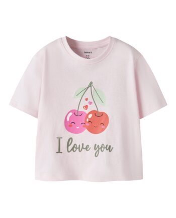 Name It Vilinse Ss Short Top Cradle Pink 92 Cm