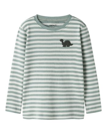 Name It Villy Ls Slim Top Green Milieu 92 Cm